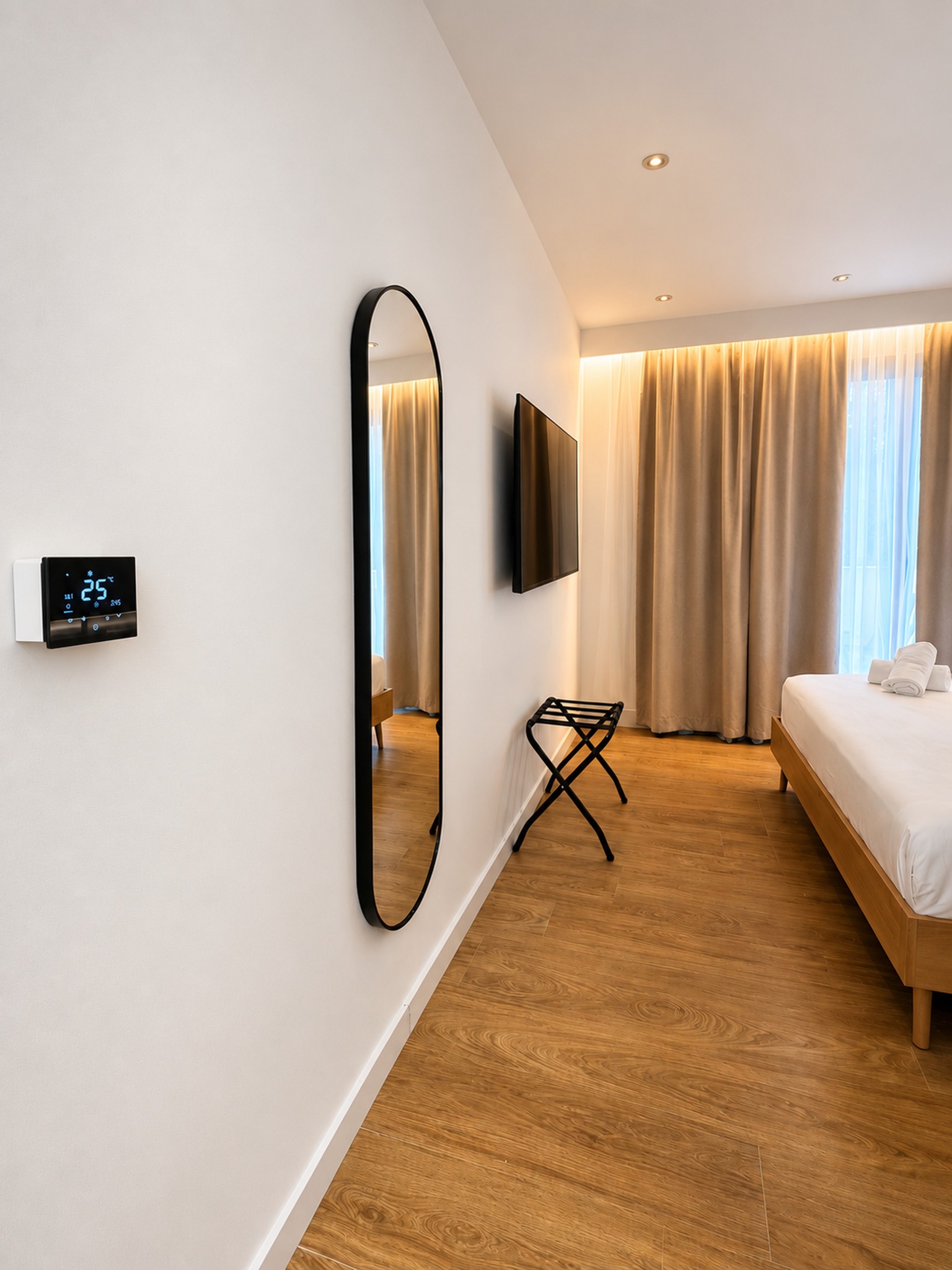 Aetheria Resort room hallway