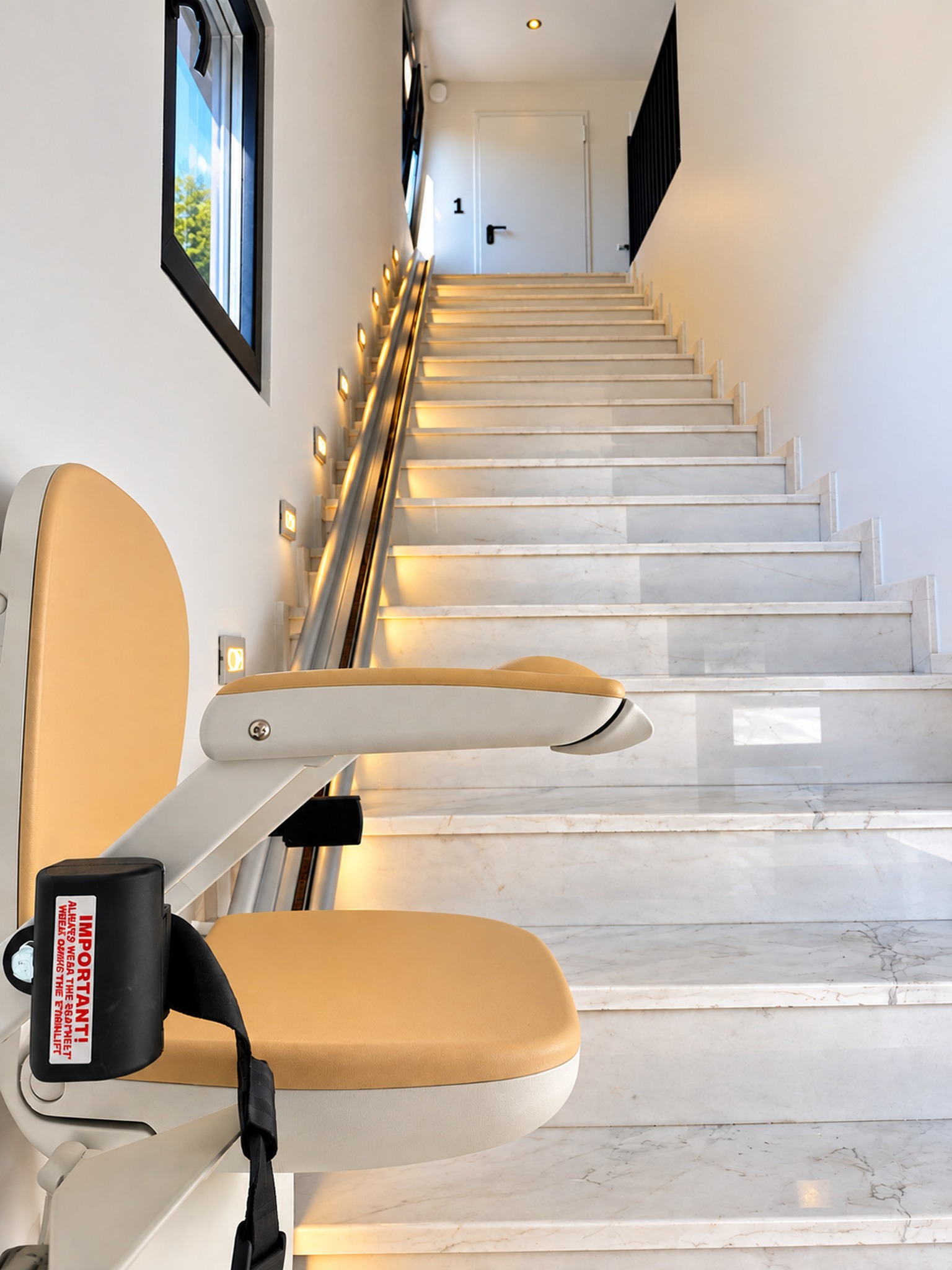 Stairlift at Aetheria Resort